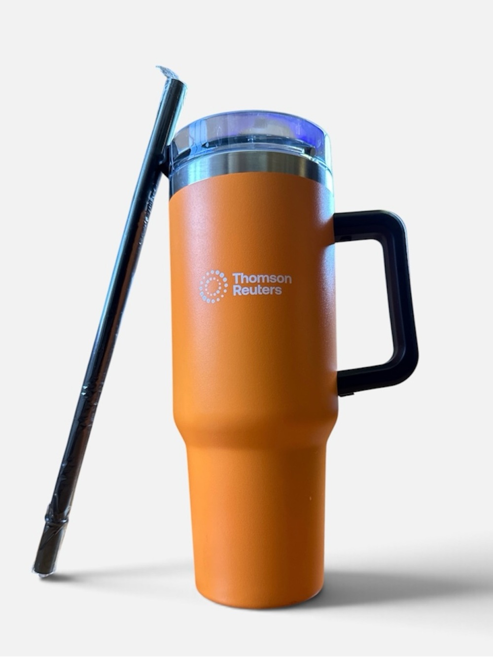 NWOT 40oz orange Stainless Steel insulated travel mug